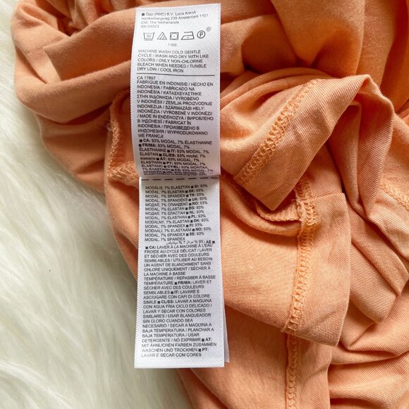 NEW 105$ Athleta Tall Desert Rose Orange Santorini Thera Swing Sleeveless Dress - Picture 8 of 11